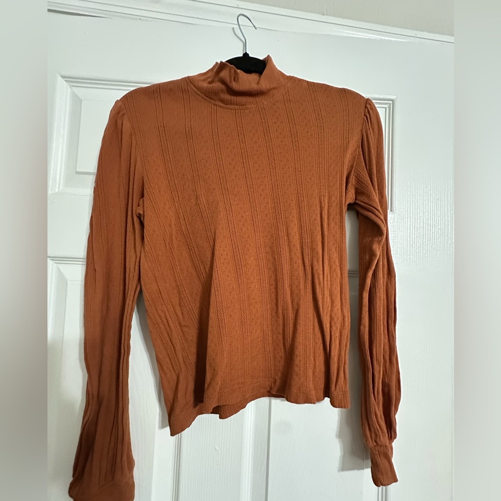 Doen Terracotta Long Sleeve Top
